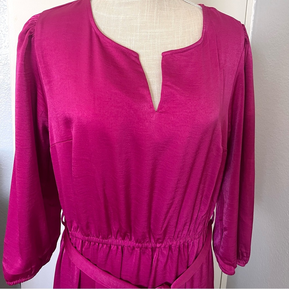 Lucky Brand Women's Fuscia color dress - Picture 7 of 9